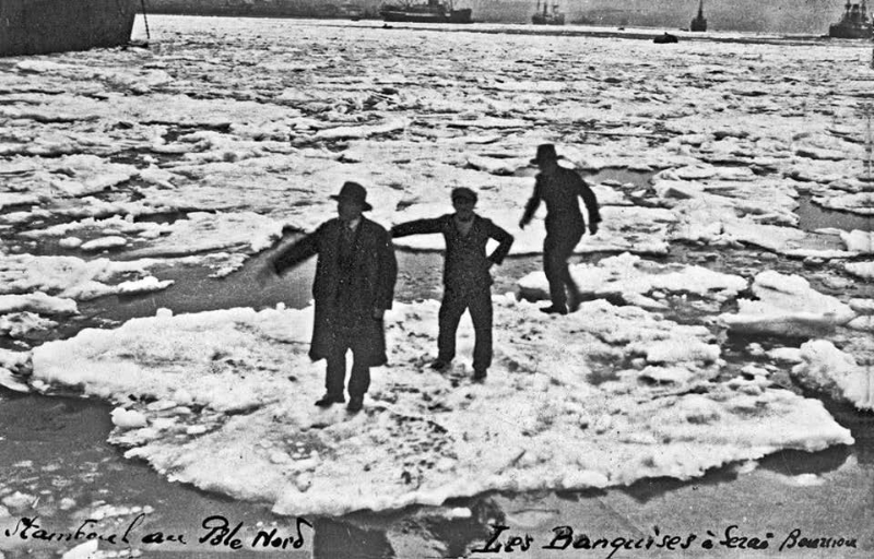1954 - İstanbul'da yaşanan büyük kış mevsimi 40